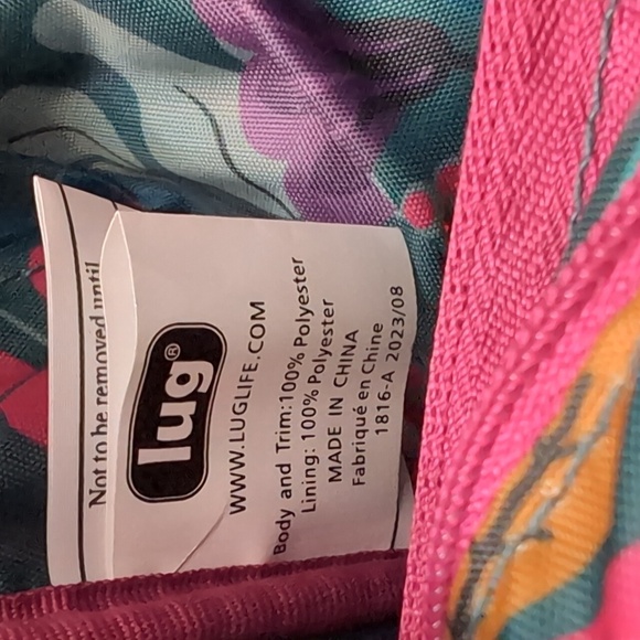 Lug Curtsy Mini Metallic Orchid Crossbody Bag. - Picture 10 of 13